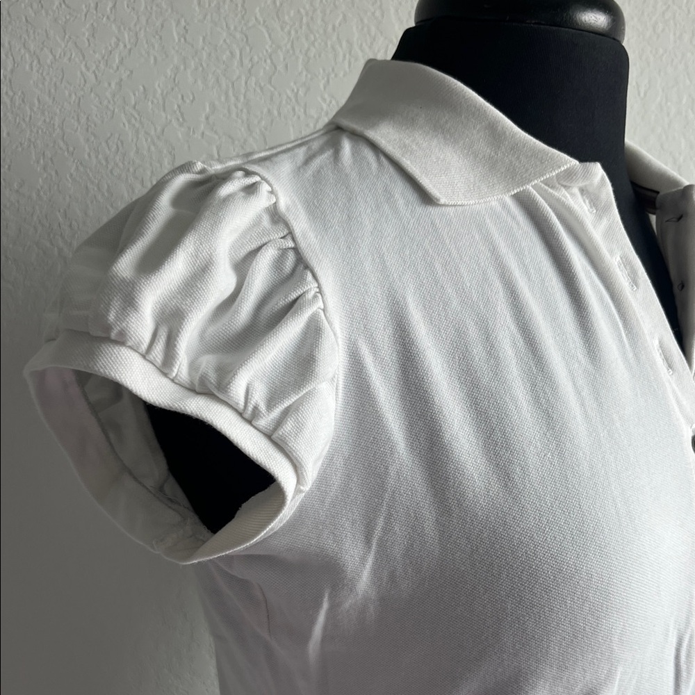 Burberry Short Sleeve Polo Top - Picture 5 of 14
